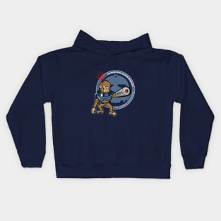 Automated Laser Monkey Kids Hoodie